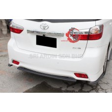 Toyota Wish 10-14 Rear Lip